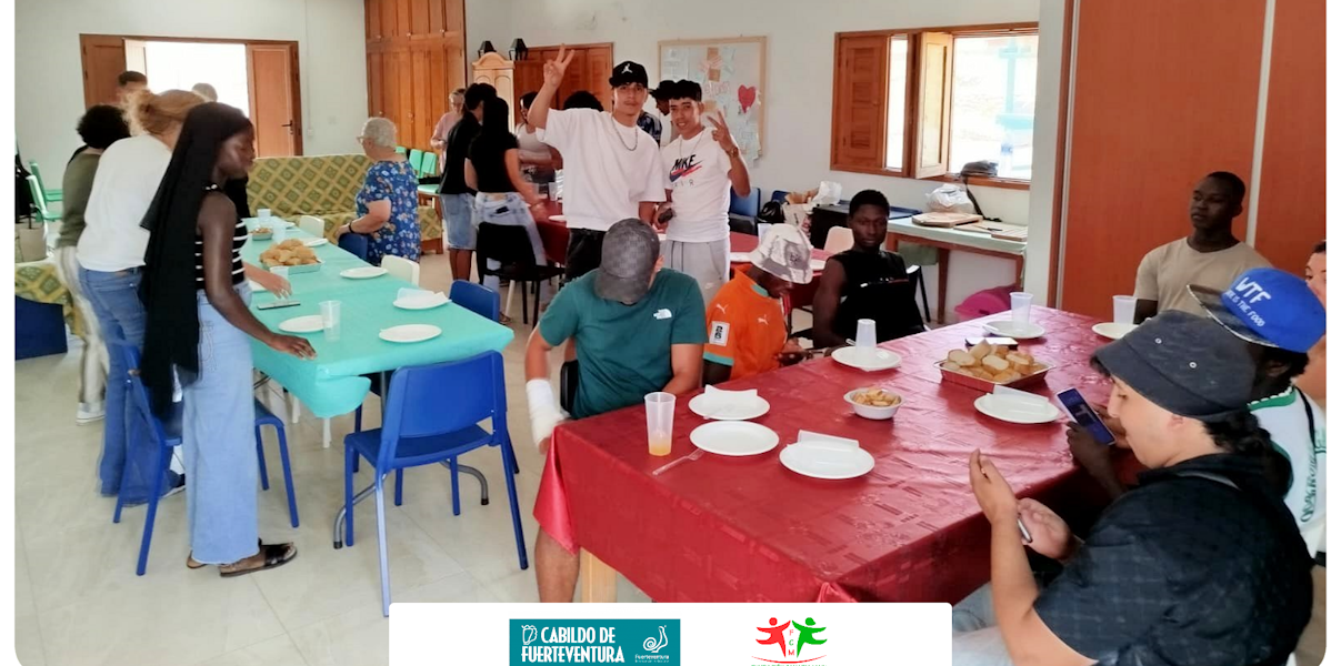 Convivencia fin de curso de Hogares Mª Auxiliadora con ECCA Social