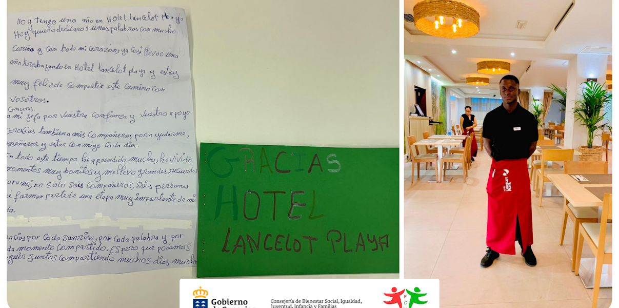 Momentos que nos llegan al corazón en Atención Social Main de Lanzarote